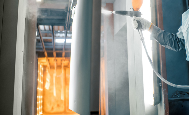 How Does the Powder Coating and Oven Curing Process Work?