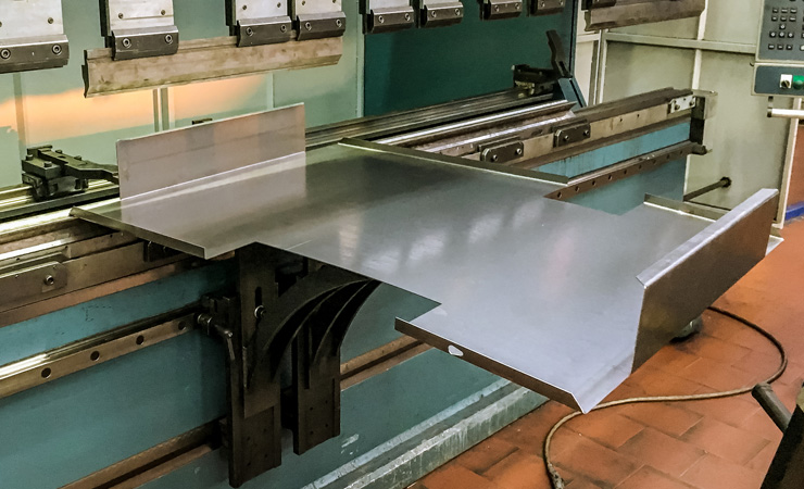 What is the Press Brake Bending Process After Sheet Laser Cutting?